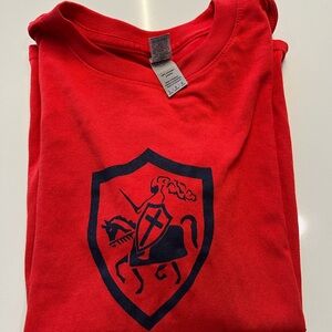 Red Knight Graphic Kids Shirt